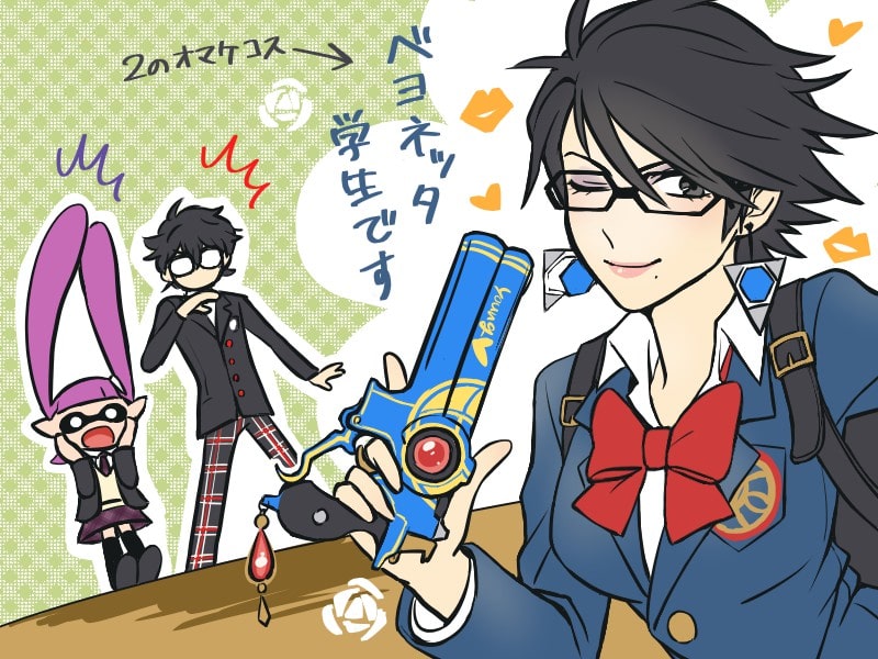 スマブラSP制服組にベヨネッタ割り込み