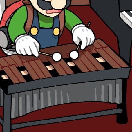 木琴のディティールをごまかした