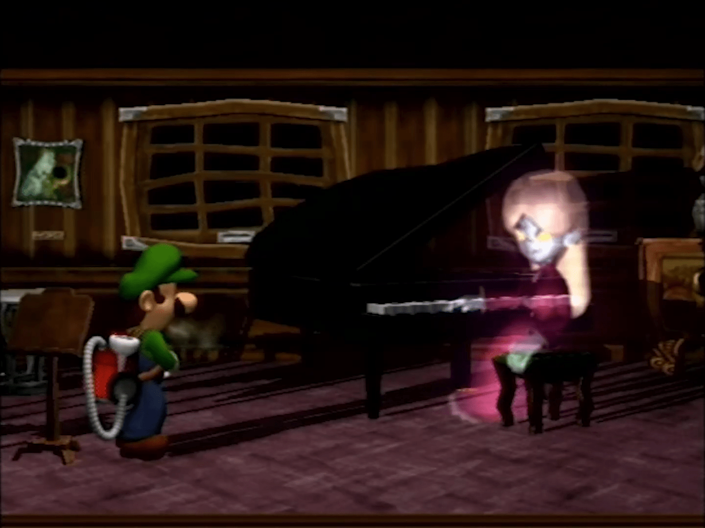 ルイージマンションのピアンのスクリーンショット